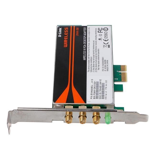 D7YC DWA-556 Wireless Xtreme N PCI-E Desktop Adapter WiFi Card Low Profile