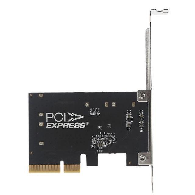 D7YC PCI-E 4X To 4-Port 2x SATA 3.0 Expansion Card Computer Desktop Solid State Mechanical Hard Drive Card Supports