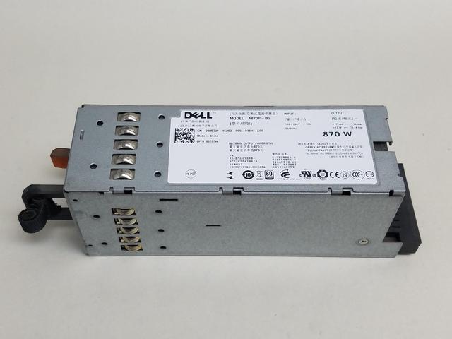 Dell 3257W 870 Watt Redundant Power Supply For Poweredge R710 T610