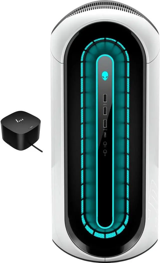 Dell Alienware - Aurora R12 Gaming & Entertainment Desktop PC (Intel i7-11700F 8-Core GeForce RTX 3060 Ti 16GB RAM 1TB SSD Wifi USB 3.2 HDMI Bluetooth Win 11 Home) with 120W G4 Dock