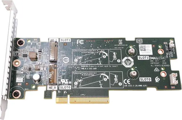 Dell BOSS controller card PCI-E x8 for dual M.2 SSD for PowerEdge R740xd 51CN2