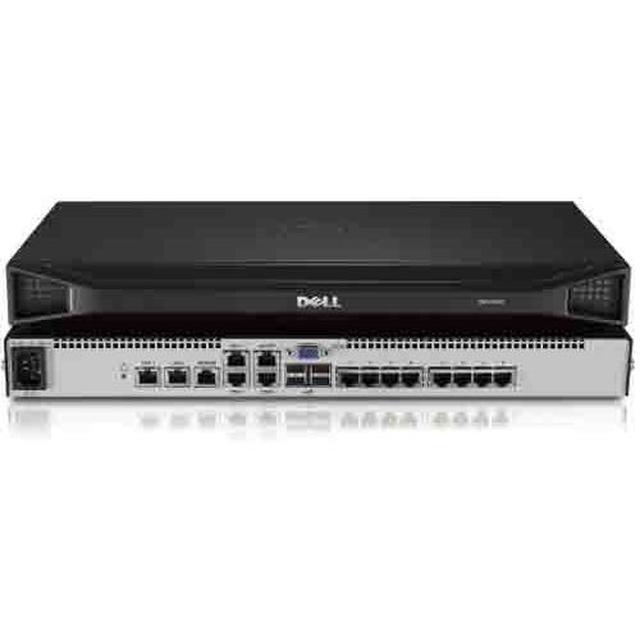 Dell Digital KVM Switch DMPU108e - TAA Compliant - 8 Computer(s) - 1 Local User(s) - 1 Remote User(s) - 1600 X 1200Network (RJ-45)USBVGA