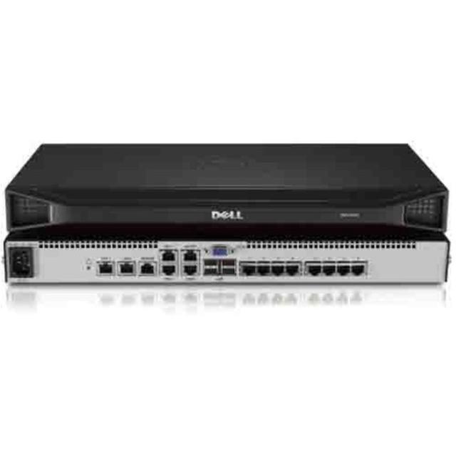 Dell Digital KVM Switch DMPU108e - TAA Compliant - 8 Computer(s) - 1 Local User(s) - 1 Remote User(s) - 1600 X 1200Network (RJ-45)USBVGA