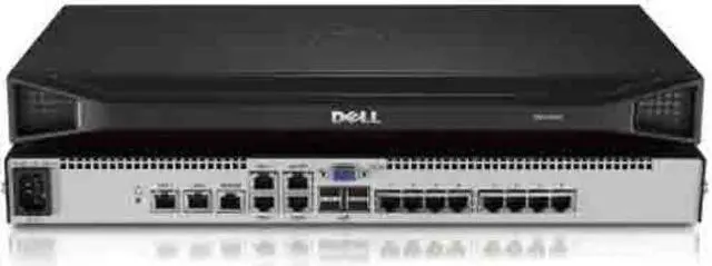 Dell Digital KVM Switch DMPU108e - TAA Compliant - 8 Computer(s) - 1 Local User(s) - 1 Remote User(s) - 1600 x 1200Network (RJ-45)USBVGA