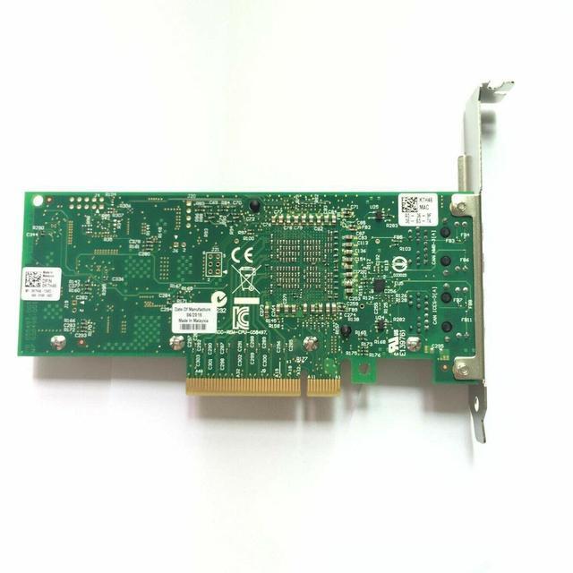 DELL INTEL X540-T2 10GB 2P DUAL PORT NIC NETWORK K7H46 3DFV8 Network