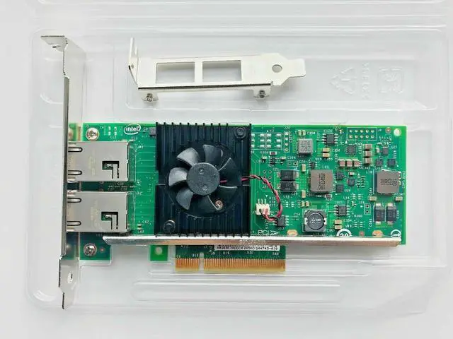DELL INTEL X540-T2 10GB 2P DUAL PORT NIC NETWORK K7H46 3DFV8 Network