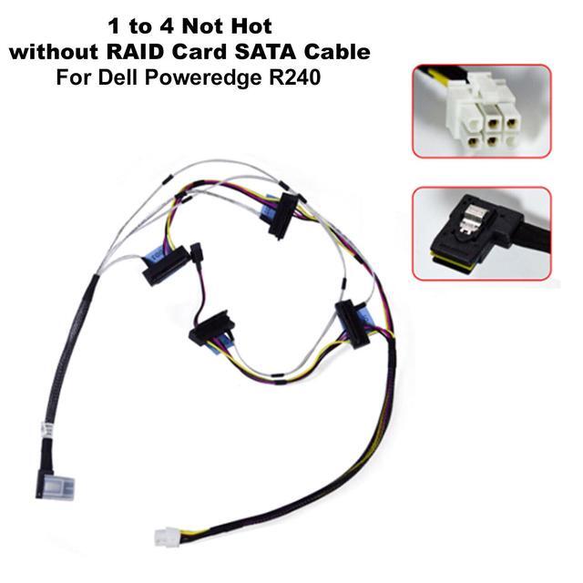Dell PowerEdge R240 1 To 4 Not Hot-Swappable SATA Cable No RAID Card 2F8RD