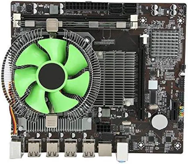 Desk Top PC Motherboard Set for Intel Xeon X5650 CPU With High Air Volume Radiator Memory Main Board for Xeon Series I7 Quad-core Six-core