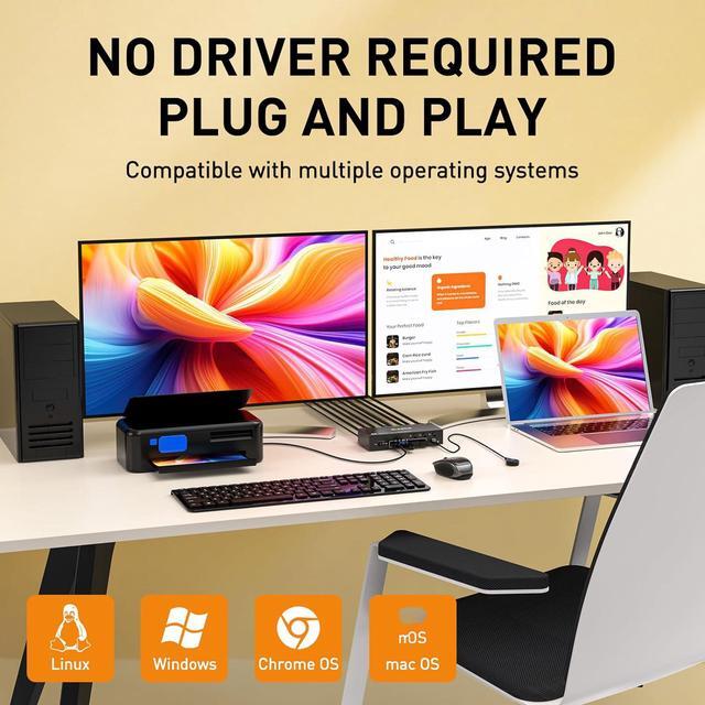 Displayport KVM Switch 3 Computer 2 Monitors Dual Monitors Displayport USB 3.0 KVM Switcher Supports 8K 30Hz 4K 60Hz For 3 DP Computers Share 2 DP Monitors Keyboard And Mouse With Wired Remote