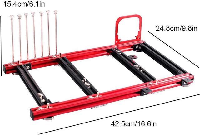 DIY Computer Motherboard Case Rack Mini ATX Bracket DIY Open Aluminum Alloy Frame ATX Motherboard PC Computer Case Support