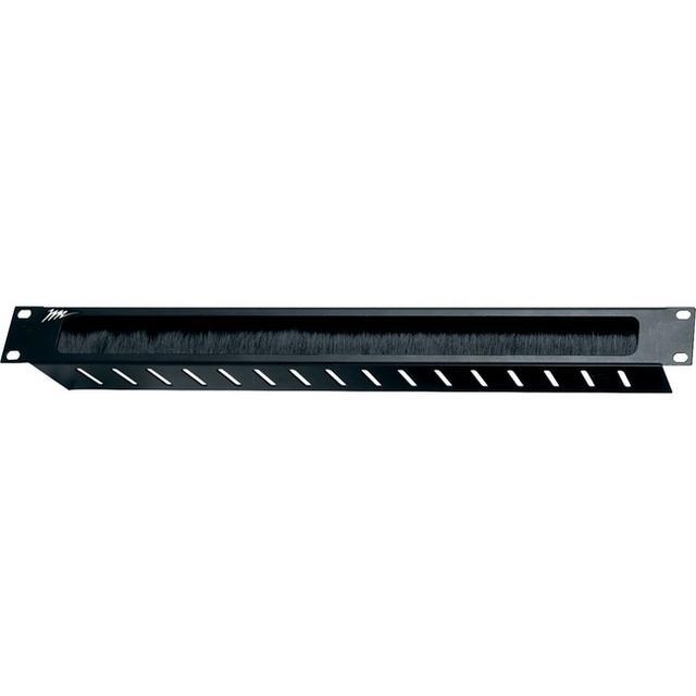 DRK Series Cable Management Brush Grommel Panel 1.75" H (1U Space) - BR1