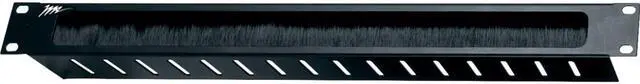 DRK Series Cable Management Brush Grommel Panel 1.75" H (1U space) - BR1
