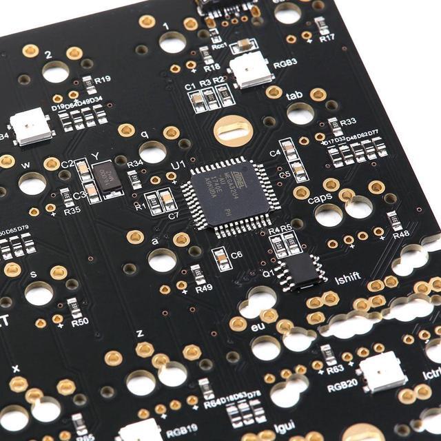 DZ60 60% Layout PCB Type-C Interface Custom Mechanical Keyboard PCB Board