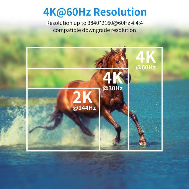 EKL Matrix Dual Monitor KVM Switch 2x2 HDMI 4K 60Hz 4:4:4 HDCP 2.2 Supports Extended Didplay And PC1 PC2 Display On 2 Monitors Separately