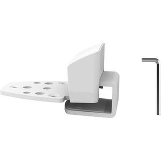 Ergotron Clamp Mount For Mounting Arm - White - White