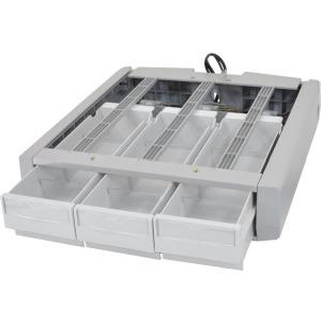 Ergotron SV43/44 Supplemental 4 Compartment 3 Drawer Attachment 97-849