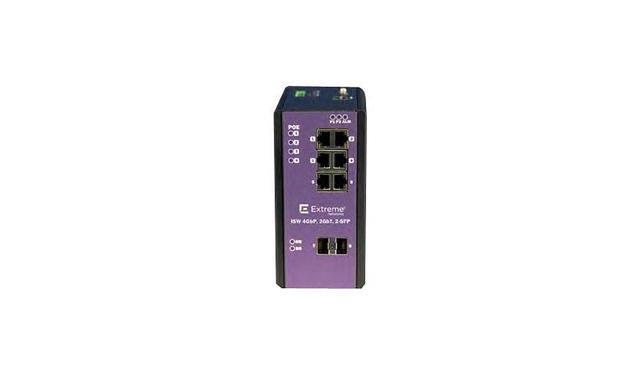 Extreme Networks 16803 Extremeswitching Industrial Ethernet Switches Isw 4Gbp 2Gbt 2-Sfp - Switch - Managed - 4 X 10/100/1000 (Poe+) + 2 X Sfp + 2 X 10/100/1000 - Din Rail Mountable Wall-Mountable