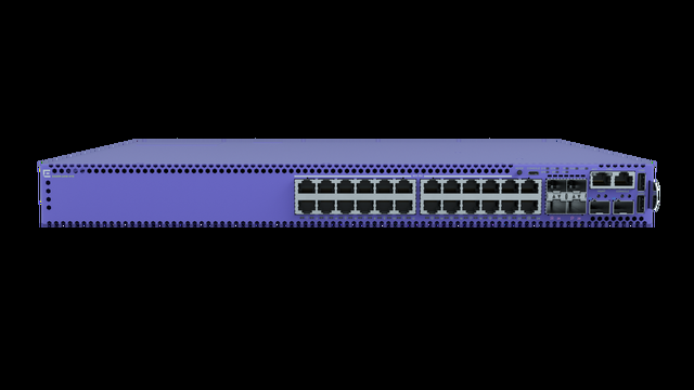 Extreme Networks Extreme Switching 5420M-24W-4YE -Ethernet Switch - 24 Ports - 2 Layer Supported - Modular - 90 W PoE Budget - Twisted Pair Optical Fiber - PoE Ports