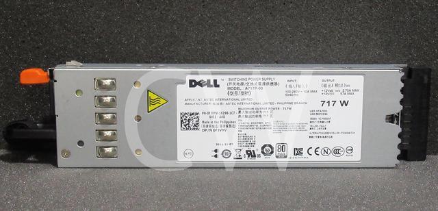 FJVYV 0FJVYV Dell 717-Watts Redundant Hot-Swap Power Supply For POWEREDGE R610