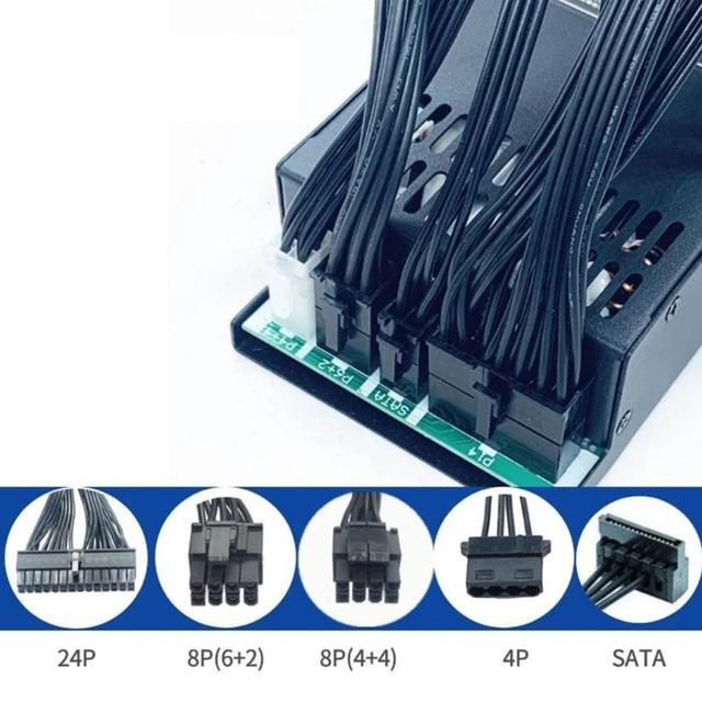 Flex 500W PSU 500W ATX Flex Full Module Power Supply Small 1U (Flex ITX) Computer Chassis For Case Power POS Machine
