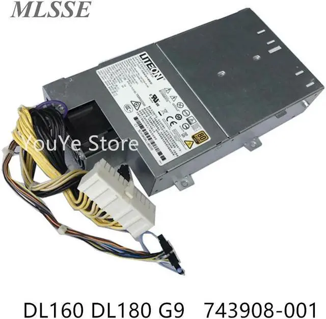 For DL160 DL180G9 Server Power Supply 745813-B21 784636-001 743908-001 HSTNS-PL48 900W 24+4Pin