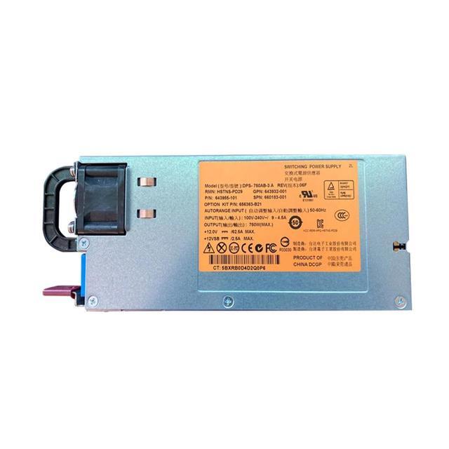 For DL380G8 Server 750W Switching Power Supply Module 12V DPS-750AB-3A HSTNS-PD29 643932-001 643955-101 660183-001
