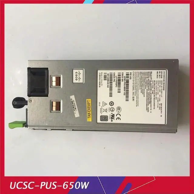 FOR For C240 C220 M3 Server Power Supply UCSC-PUS-650W V02 PS-2651-1-LF