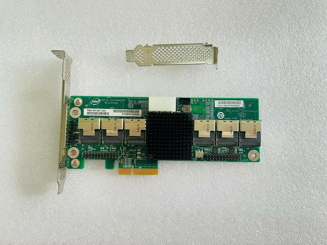 For Intel RAID Storage Expander RES2SV240 E91267-203 SAS SATA 6Gb 24 Port