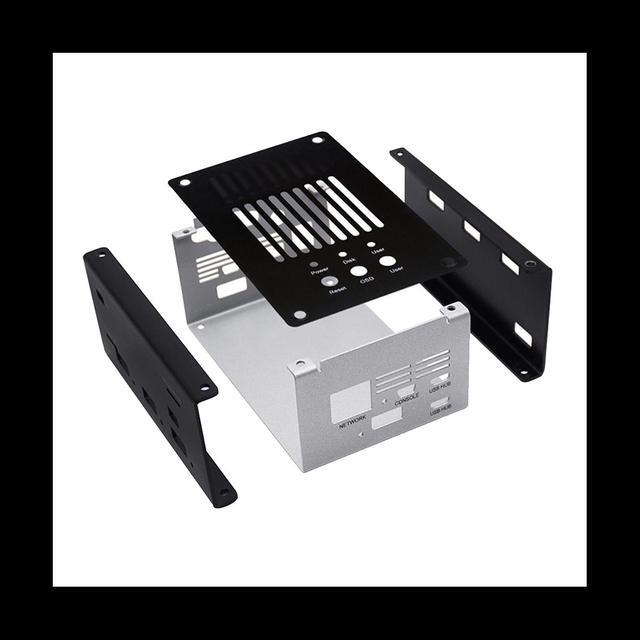 For Mister FPGA 128MB Motherboard V2.9+USB Hub V2.1 With DIY Metal Case Kit For Terasic DE10-Nano Mister FPGA(Black)
