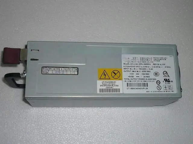 For ML310G4 Server Power Supply DPS-430DB A 432 479-001 432 055-001