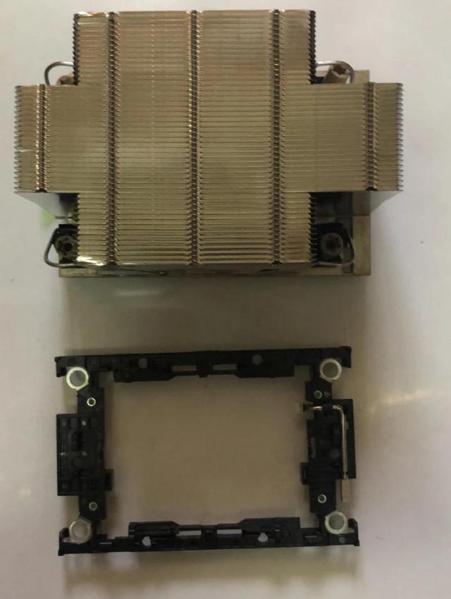 For PowerEdge R750 R750XS Server CPU Cooler 2U Heatsink With Holder 08F34X 8F34X