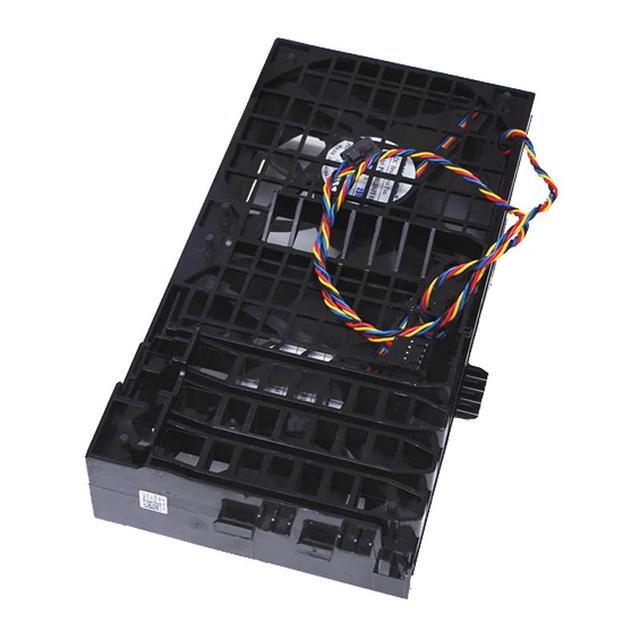 For Precision T3500 T5500 Workstation Case Cooling Dual Fan Assembly 0HW856 HW856
