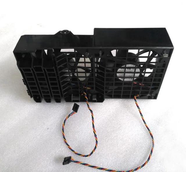 For Precision T3500 T5500 Workstation Case Cooling Dual Fan Assembly 0HW856 HW856