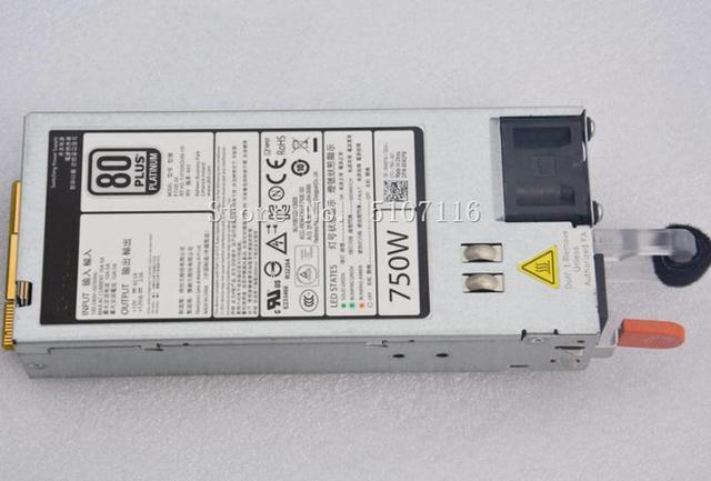 For R720 R620 CWKMX 79RDR 5NF18 6W2PW 0CWKMX 079RDR 05NF18 06W2PW 9PXCV 750W Server Power Supply