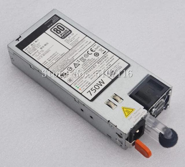 For R720 R620 CWKMX 79RDR 5NF18 6W2PW 0CWKMX 079RDR 05NF18 06W2PW 9PXCV 750W Server Power Supply