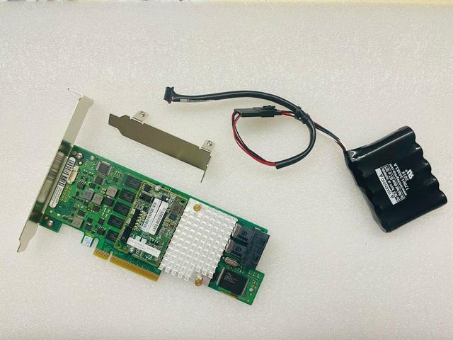 Fujitsu D3216-A13 SAS 1GB Cache 12GB + LSI00418 BBU09 RAID Card W/ Battery
