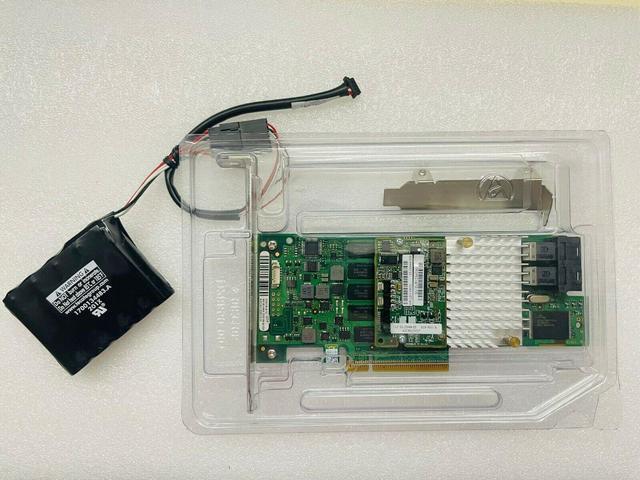 Fujitsu D3216-A13 SAS 1GB Cache 12GB + LSI00418 BBU09 RAID Card W/ Battery