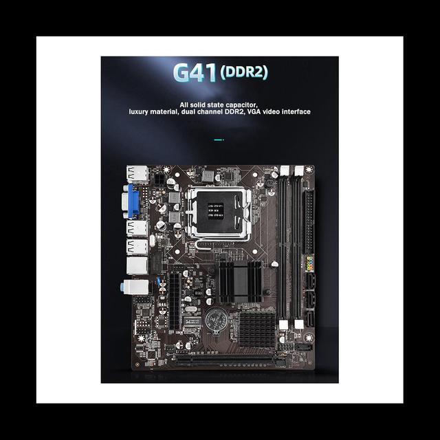 G41 Computer Motherboard Support LAGA775/771 CPU Support Dual-Channel DDR2 Memory Desktop Computer Motherboard