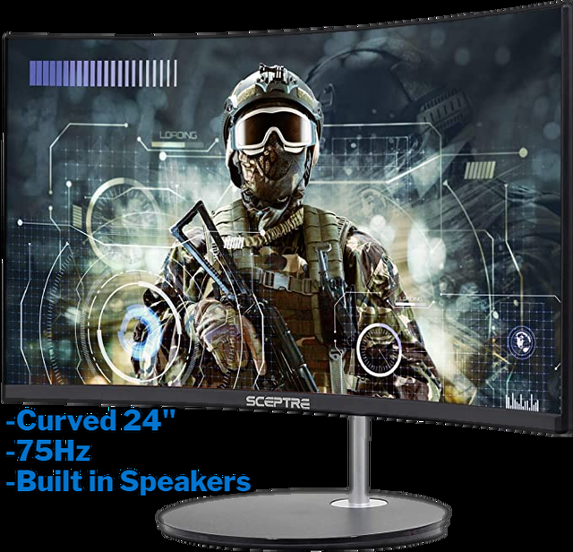 Gaming Computer Bundle RTX 2060 12GB I5 Windows 11 Pro 16GB RAM 256GB SSD Curved Monitor & Razer Keyboard Mouse And Headset