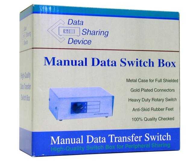 GENERIC 40H1-26602 2-Port Rotary KVM Switch
