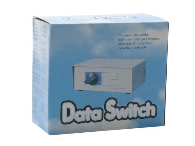 GENERIC 40H1-26602 2-Port Rotary KVM Switch