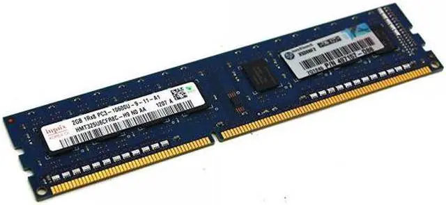 Genuine Hynix HMT325U6CFR8C-H9 Computer Memory 2GB 1Rx8 PC3-10600 497157-D88