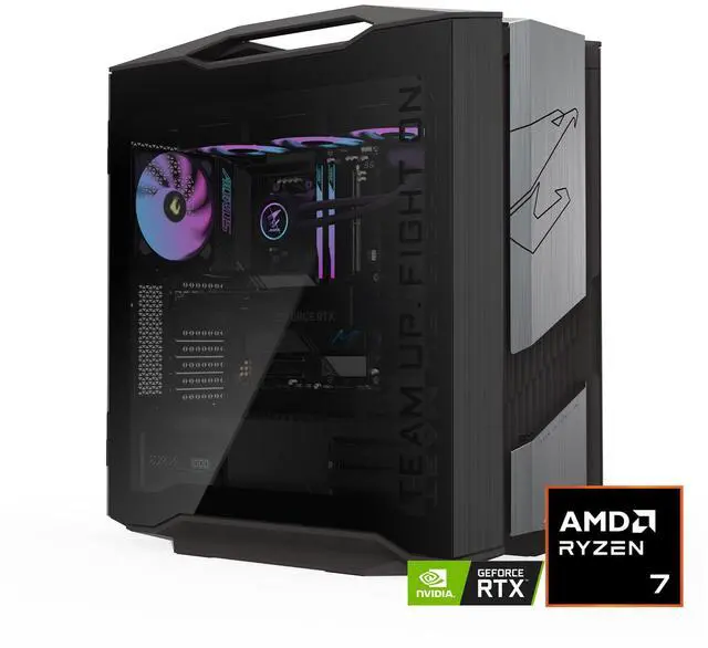 GIGABYTE AORUS Gaming Desktop PC AMD Ryzen 7 9800X3D GIGABYTE RTX 5080 64GB DDR5 RAM 2TB Gen5 NVMe SSD Windows 11 Home AORUS SUPREME 5 AS5A7N8-5001