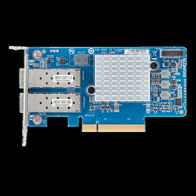 GIGABYTE CLN4D40 Broadcom® BCM57414 25Gb/s 2-port LAN Card