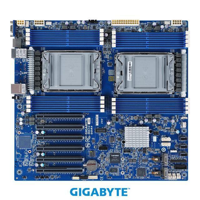 GIGABYTE MD72-HB3 Extended ATX Server Motherboard Dual Socket P+ Intel C621A