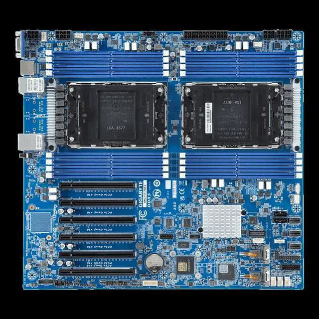 GIGABYTE MS73-HB1 Server Motherboard - 5th/4th Gen Intel® Xeon® Scalable - E-ATX DP