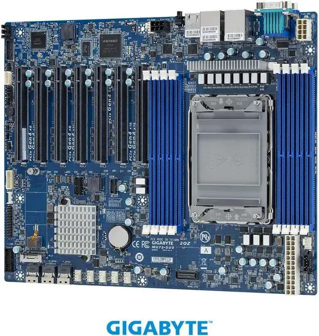 GIGABYTE MU72-SU0 ATX Server Motherboard Socket P+ Intel C621A