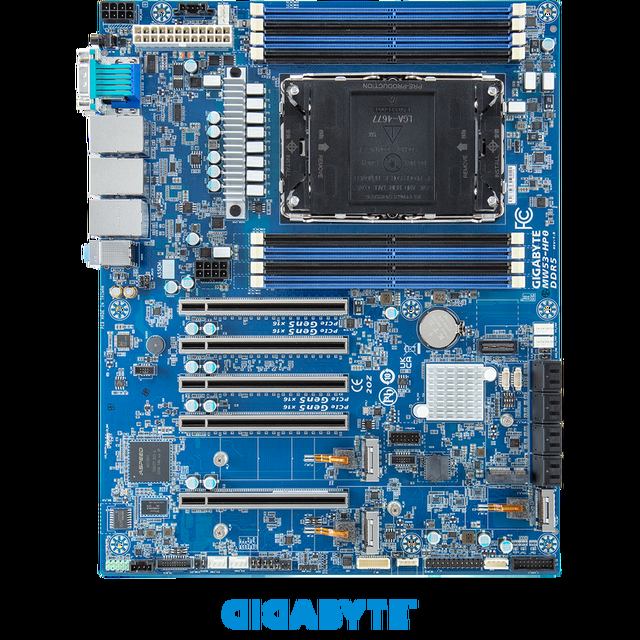 GIGABYTE MW53-HP0 Intel® Xeon® W Workstation Motherboard Board Single Processor LGA 4677 Intel® W790 Chipset