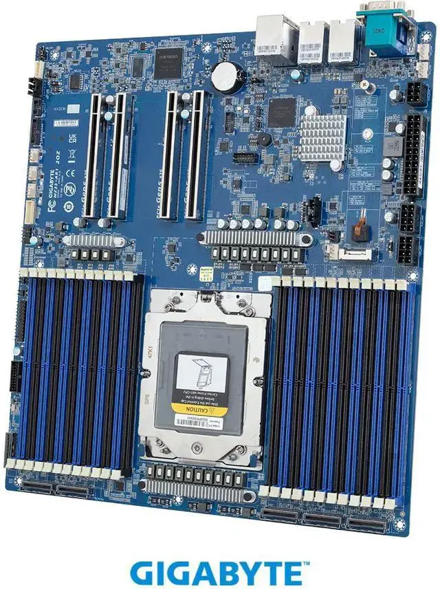 GIGABYTE MZ33-AR1 Rev. 3.x Server Motherboard AMD EPYC™ 9005/9004 - E-ATX UP cTDP up to 500W