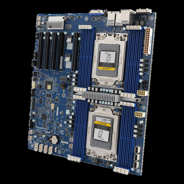 GIGABYTE MZ72-HB2 Rev 3.x Extended ATX Server Motherboard Socket SP3